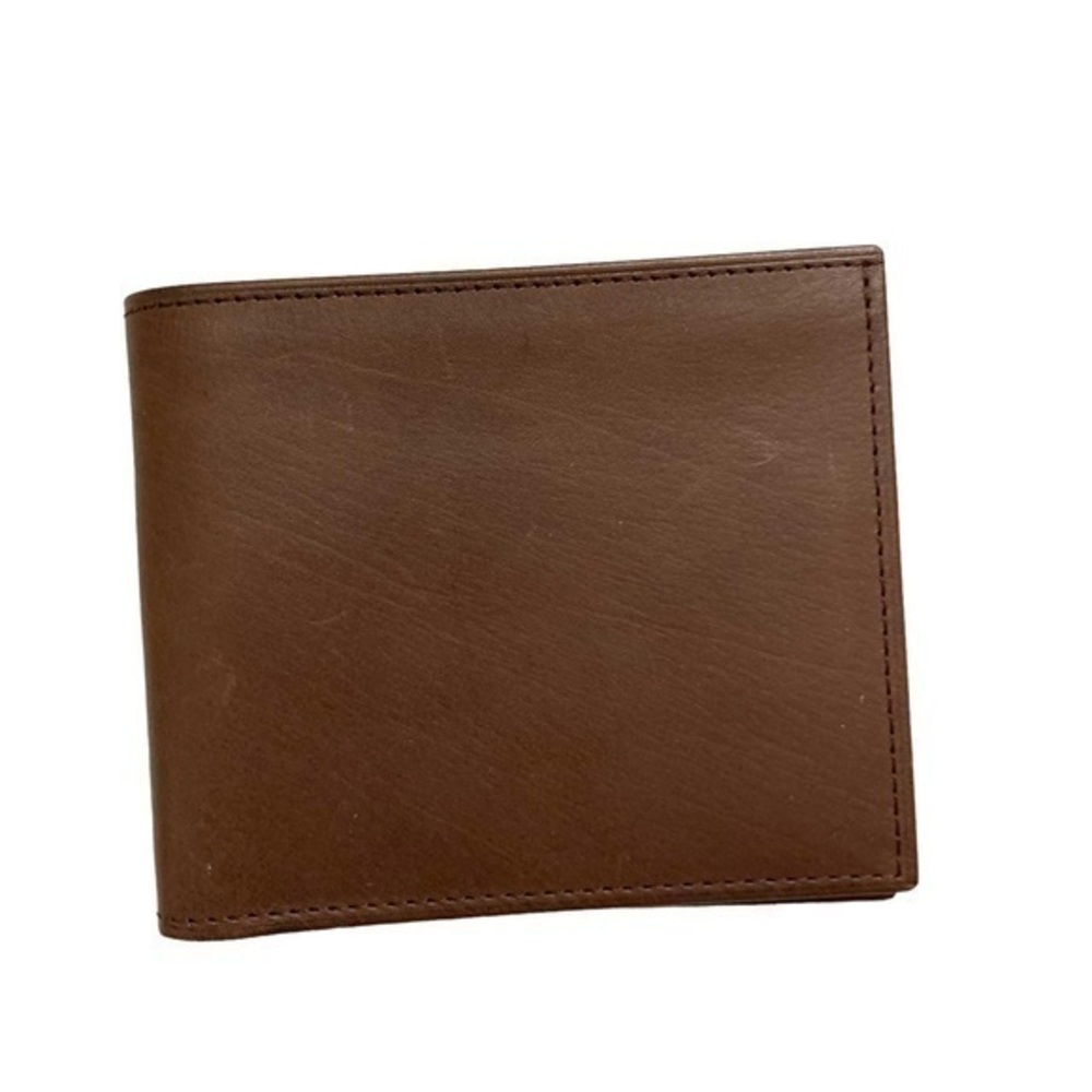 Coach vintage brown mens wallet leather nwot